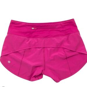 Hot Pink LuluLemon Athletic Shorts